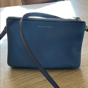Brand new New York & co bluish gray crossbody